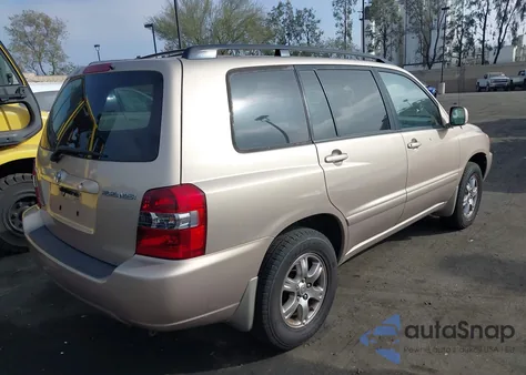 2005 Toyota Highlander V6 z USA, uszkodzony, nr VIN JTEEP21A450075372